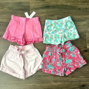 Girls Janie & Jack Short Bundle Size 8